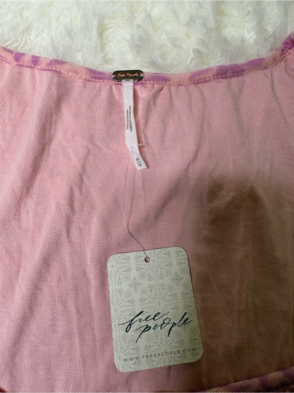 Free People It's Fate Longsleeve Midi Dress in the 'Lilac Combo' colorway, NWT - Picture 7 of 13